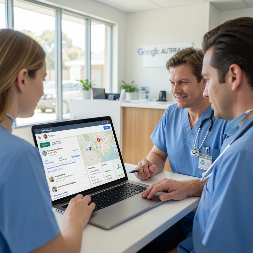 Google Business Profile for dentists, dentists checking their google business profile results